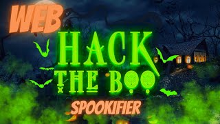 Hack The Boo CTF - Web - Spookifier