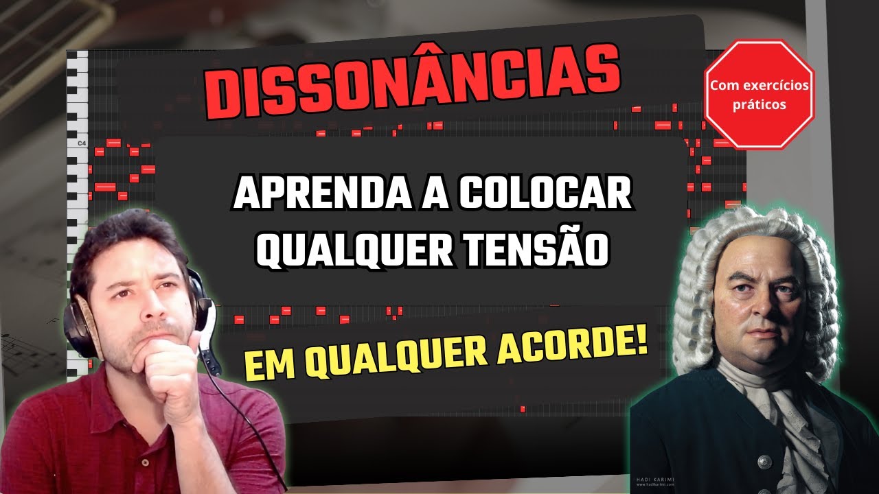 DOMINE AS DISSONÂNCIAS: Como Colocar QUALQUER Tensão em QUALQUER Acorde