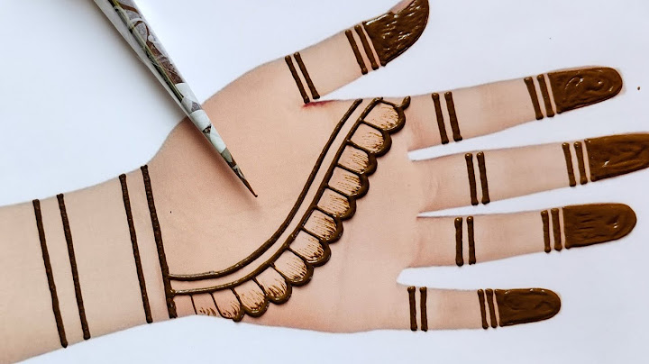 Very easy simple mehndi design for front hand| Mehandi ka design | mehndi design | mehndi | Mehandi 