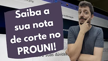 Como é calculada a nota do ProUni?