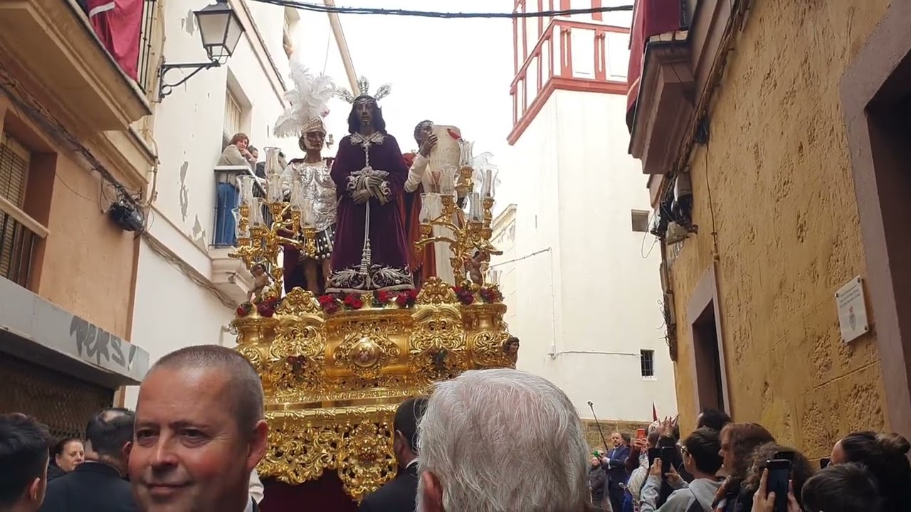SEMANA SANTA CADIZ 2024 | MIERCOLES SANTO | SENTENCIA | SALIDA