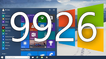 Windows 10 Build 9926: Overview