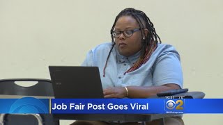 Quick TV Cameo At Job Fair Made Champaign Woman A Viral Sensation