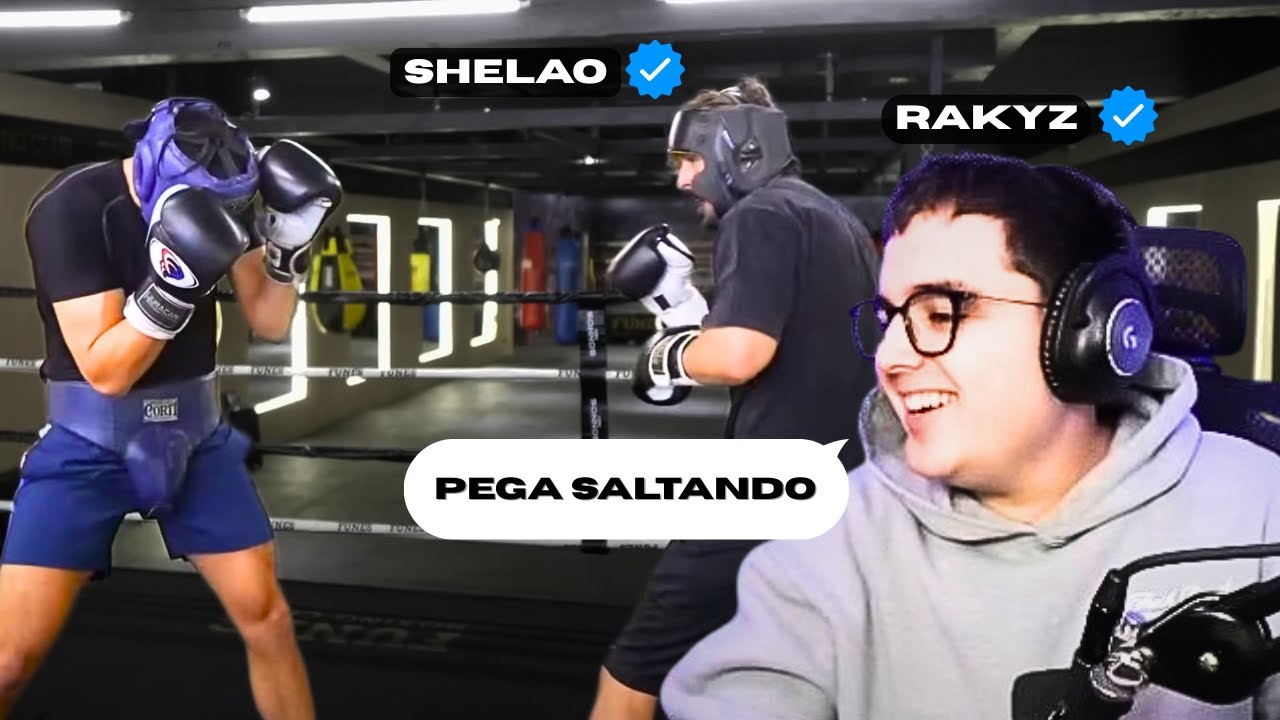 RAKYZ REACCIONO A MI SPARRING CON SHELAO / PICHA