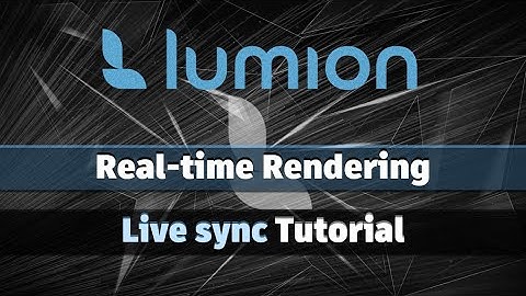 Lumion | LiveSync Tutorial |