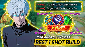 WTF! GLOBAL XAVIER 95% WINRATE SECRET TRICK FULL TUTORIAL!😱 (CHEAT?) | XAVIER BEST BUILD 2025 | MLBB