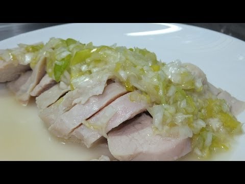 What 鶏肉 レシピ ネギ塩