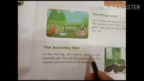 MLZS JHANSI CLASS 1 EVS Chapter 4 My School Lecture 2