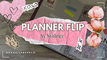 Planner Flip through | A5 Stalogy Bullet Journal | Planner Setup