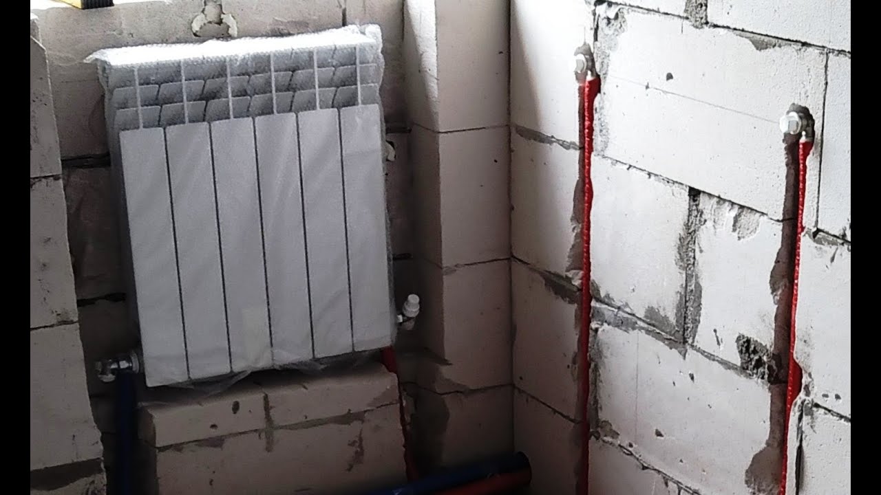 Разводка водоснабжения из металлопластика на пресс фитингах и монтаж ...