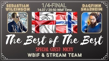 The Best of The Best 2022: Sebastian Wilkinson (ENG) vs Dagfinn Snarheim (NOR)