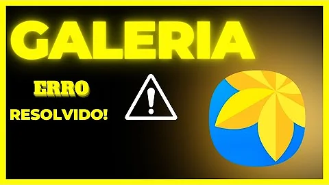 O que fazer quando a galeria para de funcionar?
