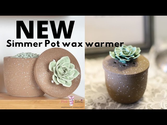 Waxcessories Electric Simmer Pot Garden Square Pattern