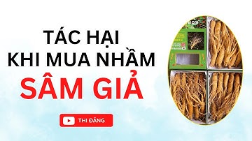 Tác Hại Khi Mua Nhầm Nhân Sâm Giả - Thi Đặng - ANaNa Nhân Sâm Korea