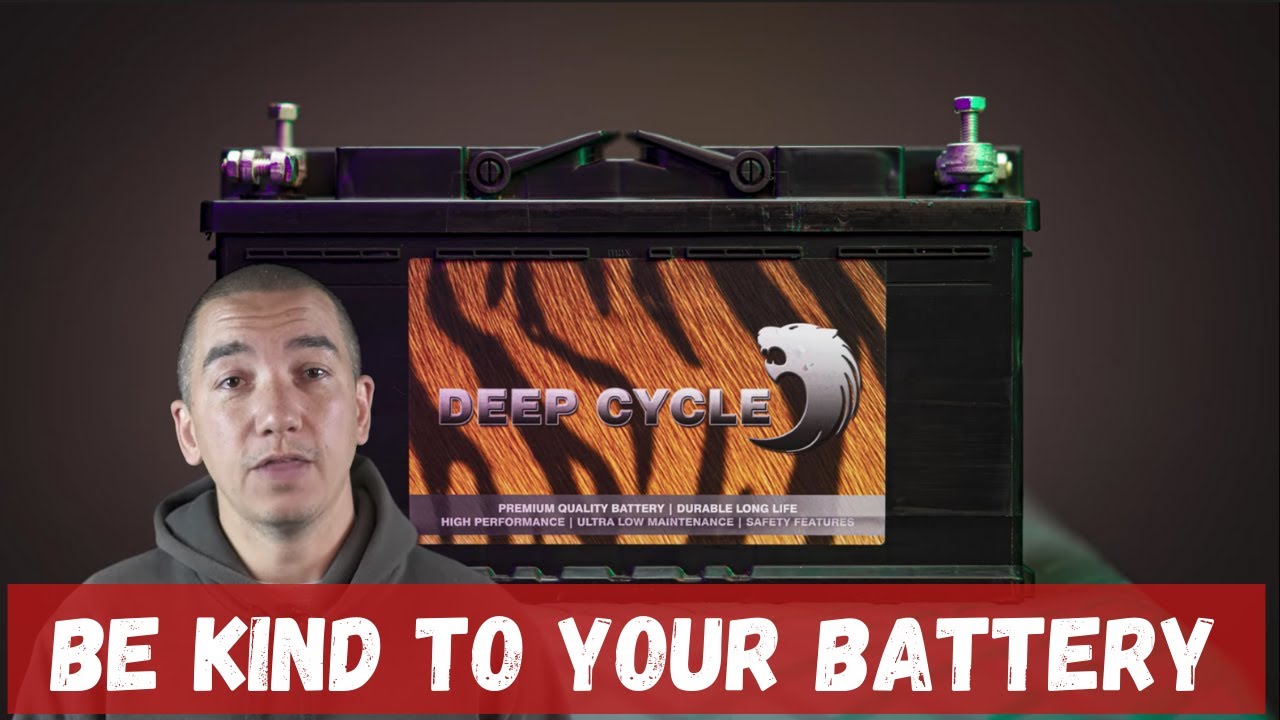 How to maintain your leisure battery YouTube