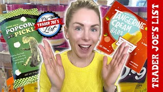 INSANE! 21 NEW \& RETURNING ITEMS AT TRADER JOE'S - You Won't Believe What's In Store