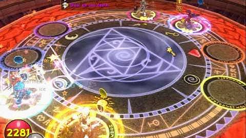 Wizard101 pvp storm and ice vs  ice and myth