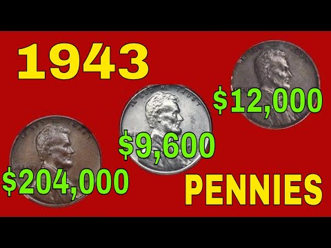 Super Rare 1943 Pennies Worth Money Recently Sold! Valuable Pennies To Look For!!