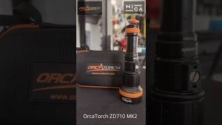 How I mount my OrcaTorch ZD710 MK2 for my type of diving.