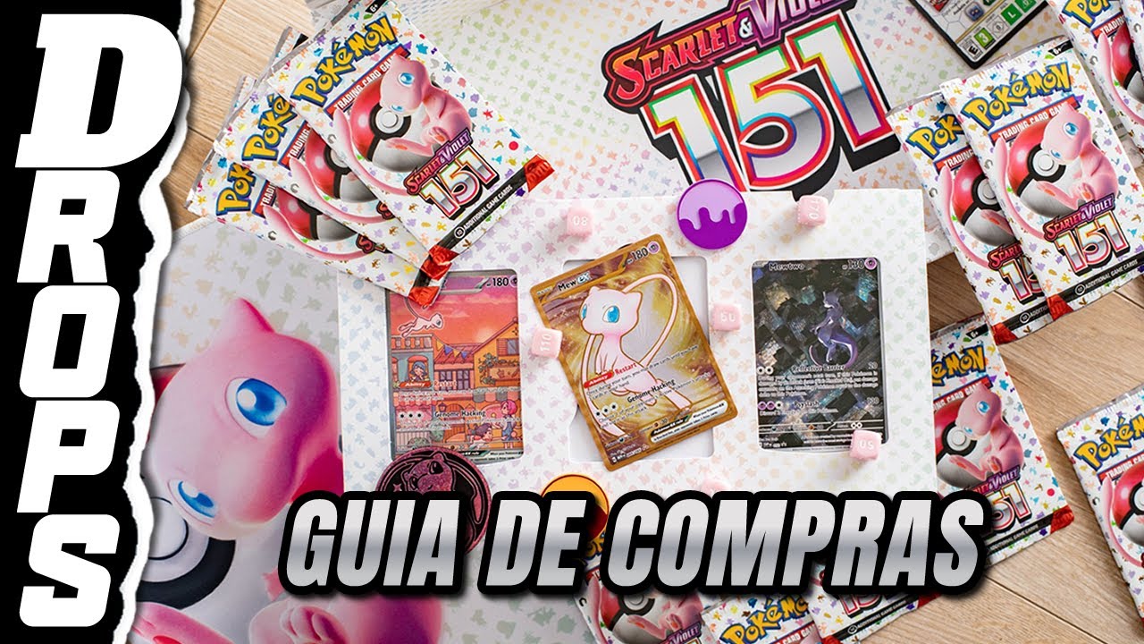 Abri 151 Boosters da Coleção Especial 151! Será que deu BOM?! - Cartas  Pokémon TIUSAM 