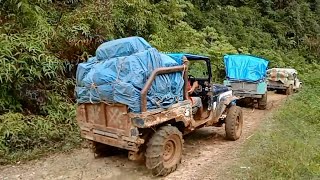 Details Toyota FJ40 On Muddy Trails - 4x4 Extreme Trail And All Stuck Update