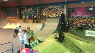 Raw footage from open swedish championships 2016 Heat 2 Amature Inlines at Zero One Six Eskilstuna.