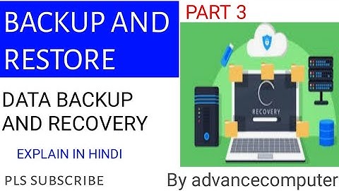 BACKUP AND RECOVERY PART-3 | DATA RECOVERY|WINDOWS & LINUX|@Advancecomputer-u9j|