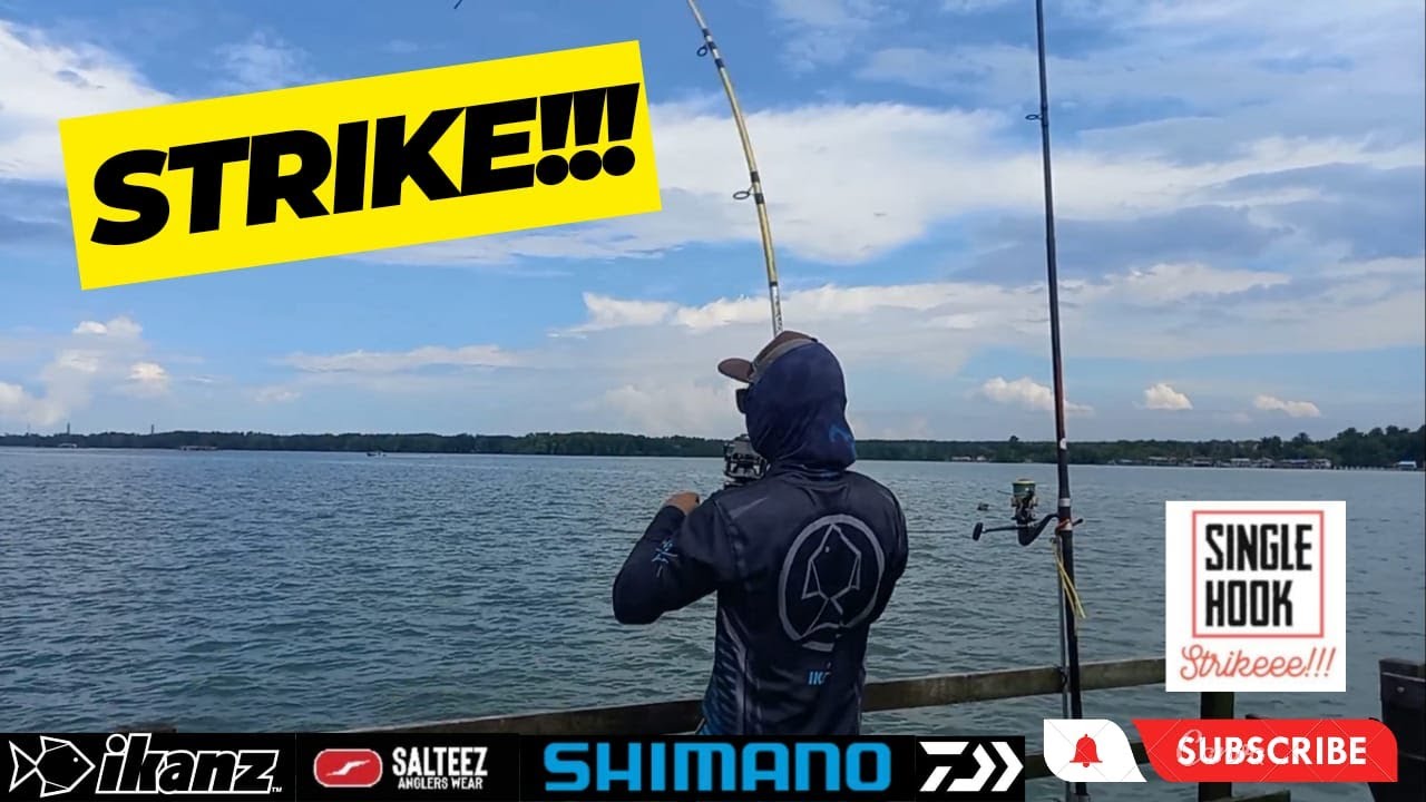 Memancing Surfcasting Di Rakit YOYO B, Ulu Tiram, Johor | June 2023