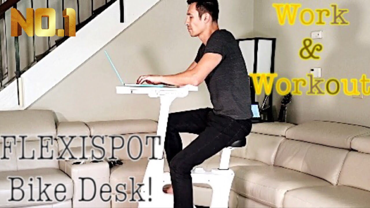 Flexispot Desk Bike Cycle Sit Or Stand Up Exercise While You