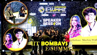 IIT Bombay🔥😍#triggeredinsaan #ruchikarathore #shorts #shortsfeed  #esummit #trending #indianyoutuber