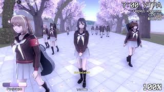 Убиваю всех учеников в Yandere Simulator 1980s Mode. Часть 3