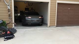 2018 Camaro SS 1LE Corsa cat back exhaust