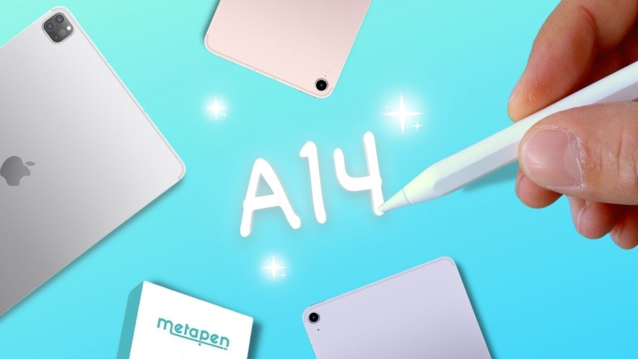 Le stylet A14 de chez Metapen : la meilleure alternative à l'Apple Pencil ?  (100€ les séparent !) 