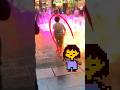 Frisk vs Undyne #undertale #deltarune #gaming