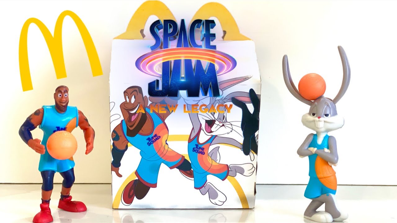 2021 McDonalds Space Jam 2 A New Legacy Happy Meal Toys YouTube