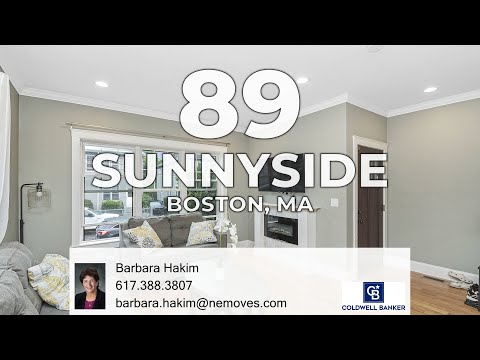 89 Sunnyside Street, Boston, MA home video tour