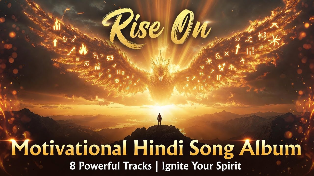 RISE ON 🔥 30 Minuts Non-Stop Motivational Hindi Songs | Study • Gym • Life | Motivational Song Album