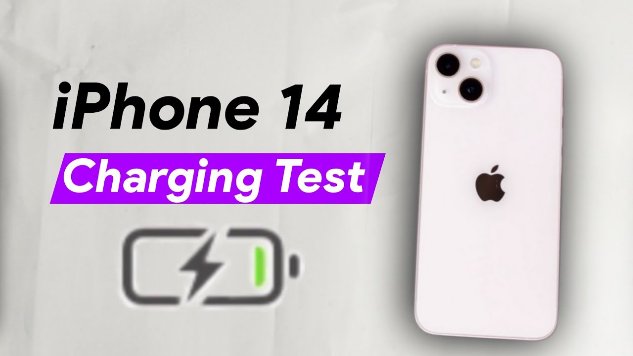 iPhone 14 Battery Charging Test iPhone 14 Charging Test iPhone 14