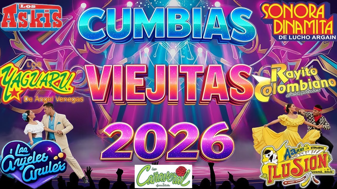 CUMBIAS MIX PARA BAILAR 2025 - SONORA DINAMITA, LOS ANGELES DE CHARLY VS LOS ANGELES AZULES