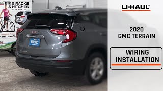 2020 GMC Terrain Trailer Wiring Harness Installation