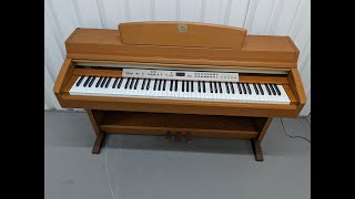 Yamaha Clavinova CLP-240 Digital Piano and stool in cherry wood stock nr 24204