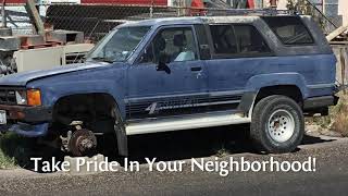 Know Your Code - Junked Vehicles