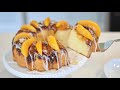 Simple Peach Cobbler Pound Cake | How to make the perfect pound cake