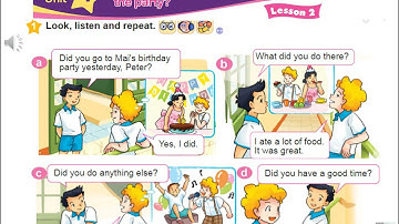 Lớp 5 Unit 4  Lesson 2    1 Look, Listen & Repeat