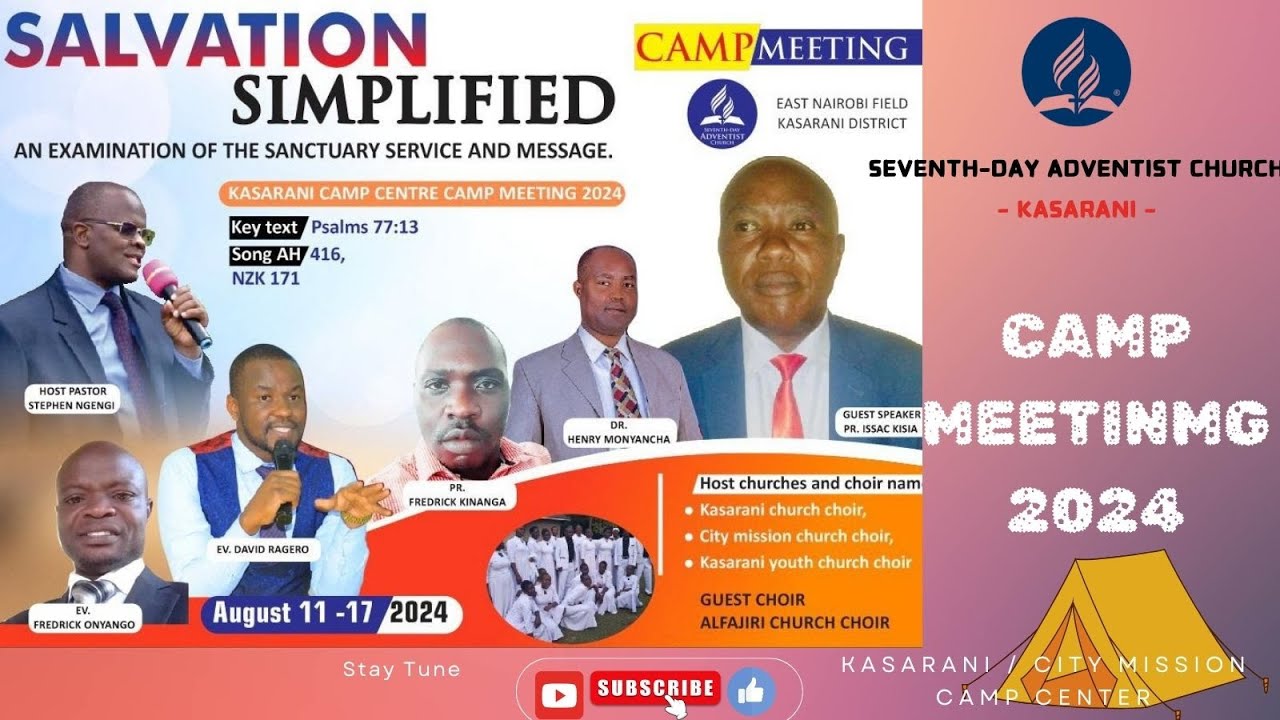 CAMP MEETING 2024 : DAY 5 [ AFTERNOON ] - YouTube