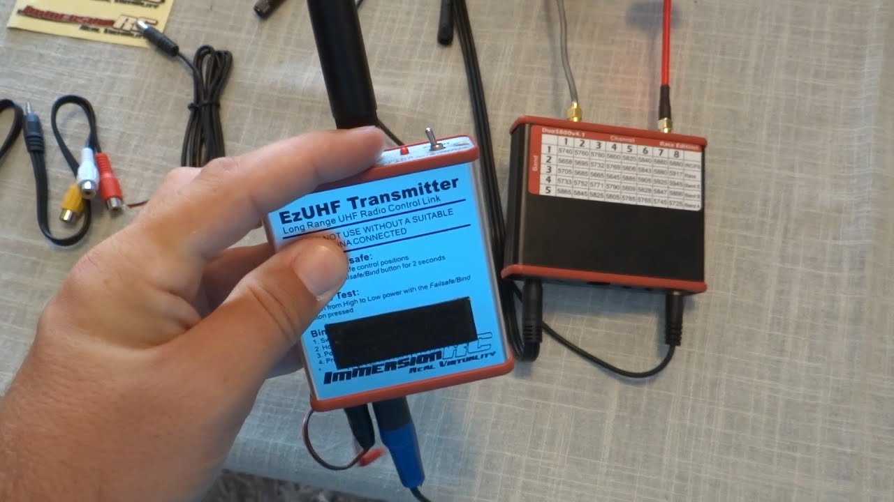 ImmersionRC FPV DUO5800 V4.1 Race Edition 40ch 5.8GHz Raceband Dual Output AV Receiver