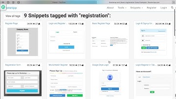 Free Website Snippets!? Tons of Free Designs.