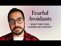 What Fearful Avoidants Feel During No Contact!