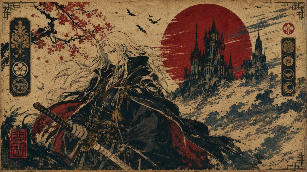 🏯Castlevania 🩸 Symphony of the Shogun | Japanese Rock Fusion Remix