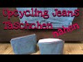 Upcycling Kleidung Idee Jeans Täschchen nähen ohne Schnittmuster für Anfänger geeignet DIY